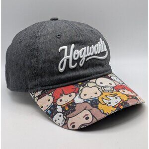 Harry Potter Hogwarts Hat Strap Back Ball Cap Authentic Collector Wizard World